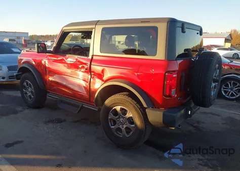 2023 Ford Bronco Big Bend из США, поврежденный, VIN 1FMDE5AH1PLB44357